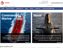 Tablet Screenshot of l-3marinesystems.co.uk